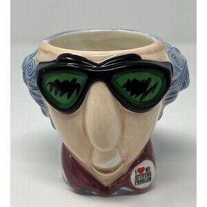 Maxine Mug Coffee Cup Maxine Head with Green Sunglasses Hallmark Shoebox - READ
